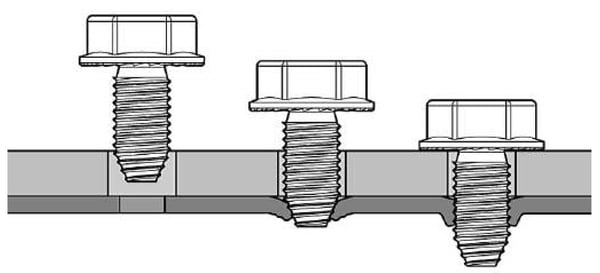 FLS self foming screw