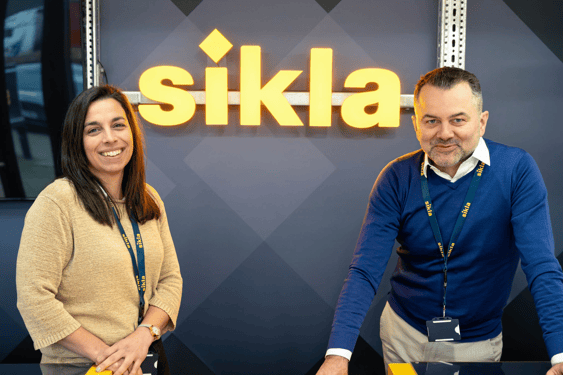 Sikla UK Managing Directors Harry and Patricia